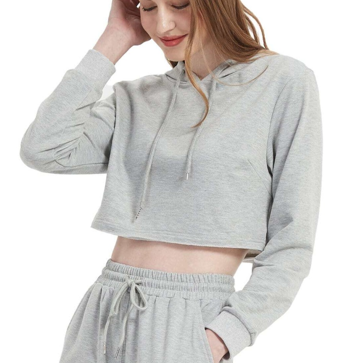 grayback crop top hoodies