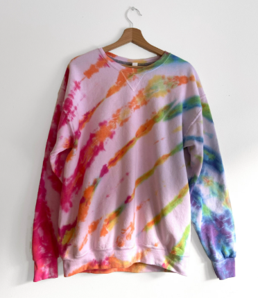 grayback tie dye crewneck