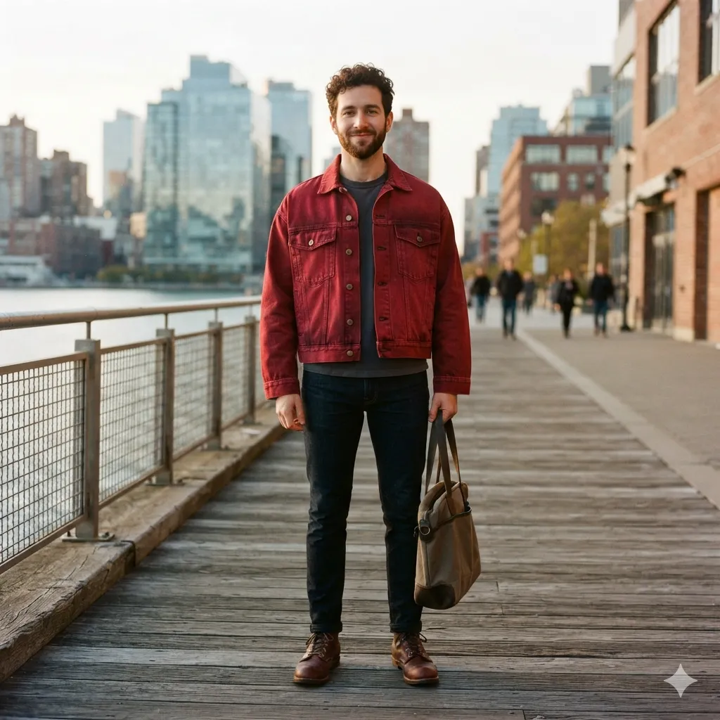 Boxy Denim Jacket Maker