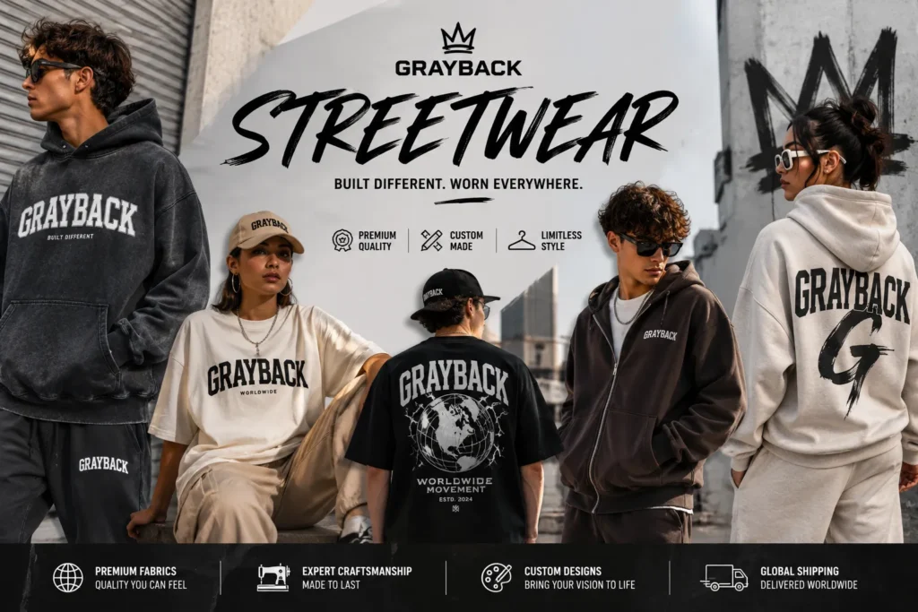 Custom Streetwear Clothing Manufacturer