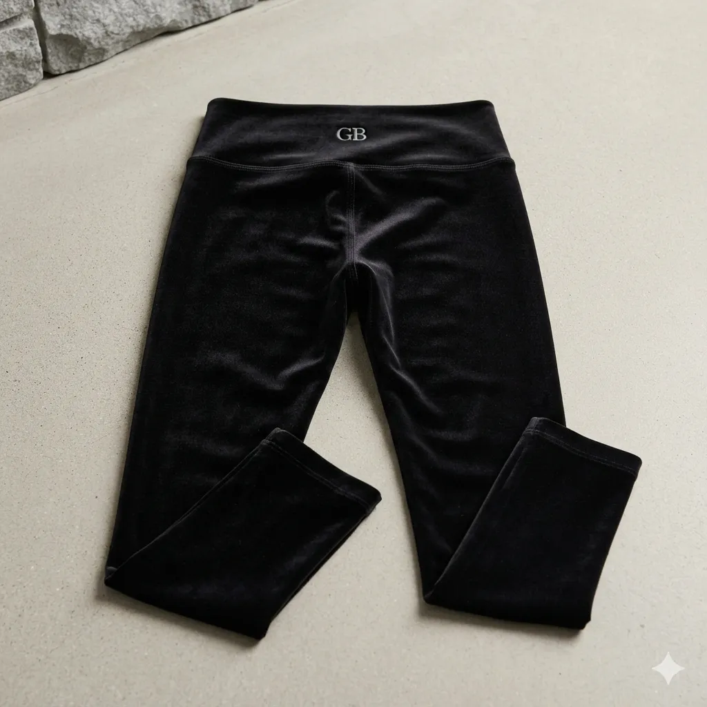 Custom Velvet Velour Leggings Manufacturer