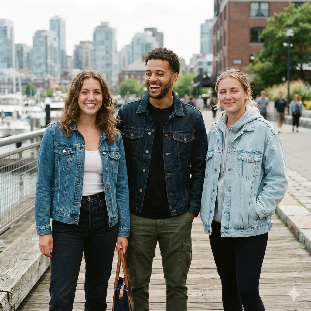 Plain Blank Denim Jacket Maker