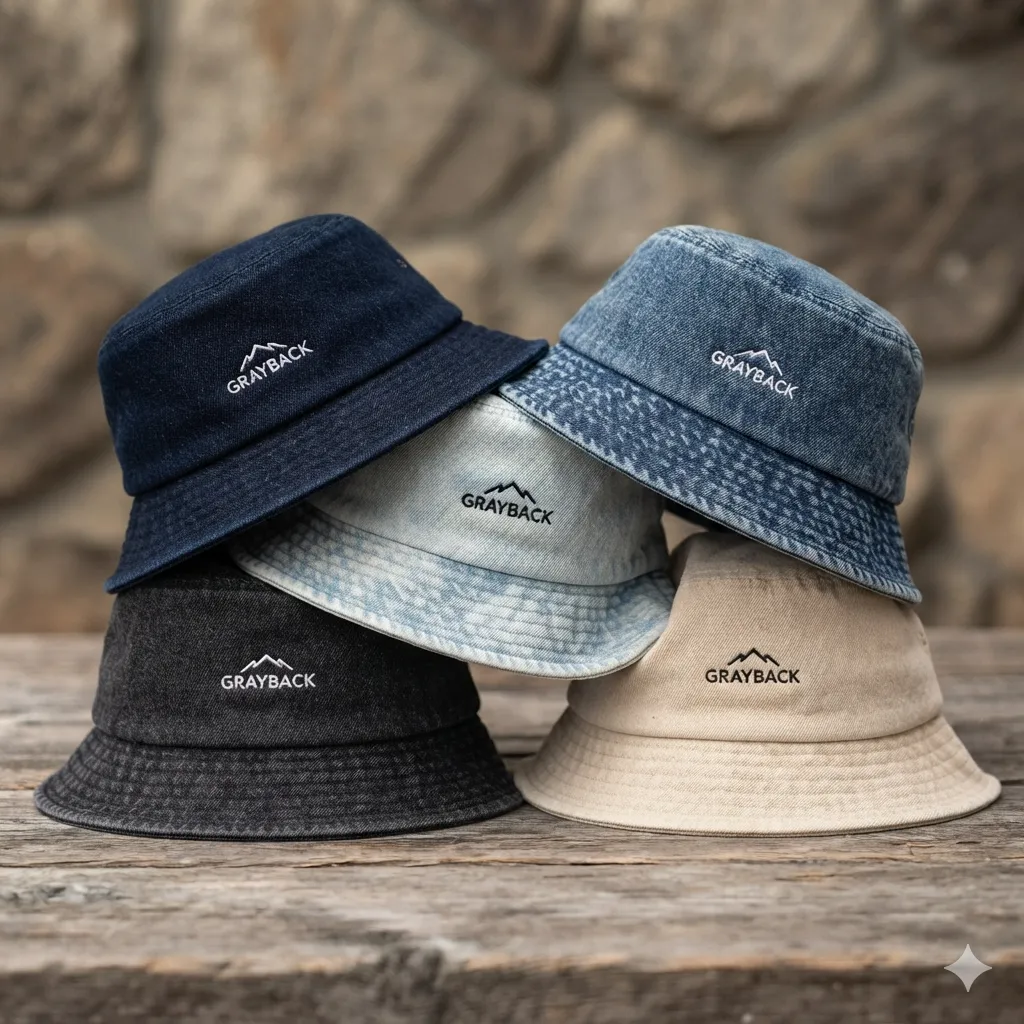 Custom Denim Hats Manufacturer