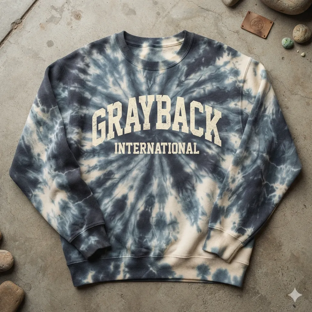 Custom Heavyweight Tie Dye Sweatshirts Manufacturer