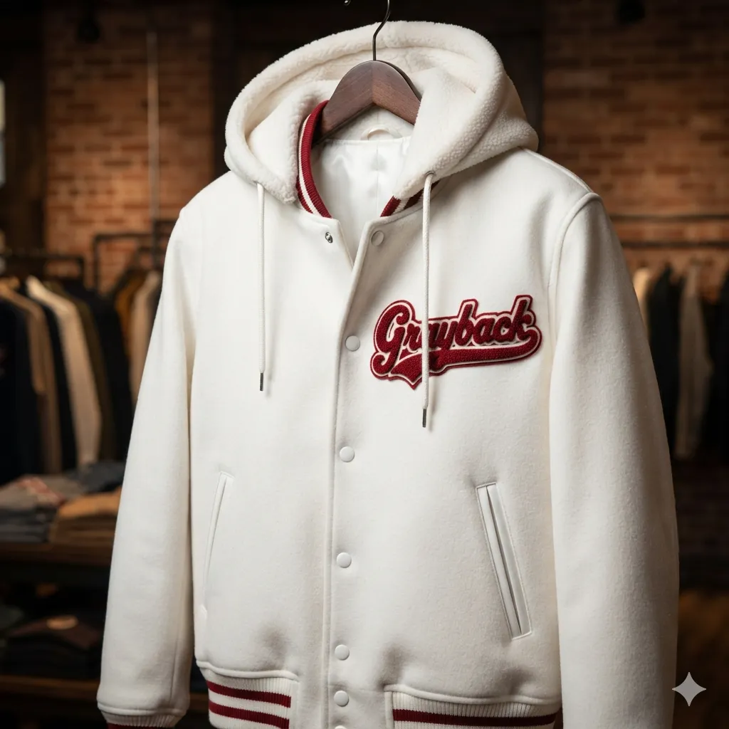 Custom Hooded Varsity Jacket Manufacturer