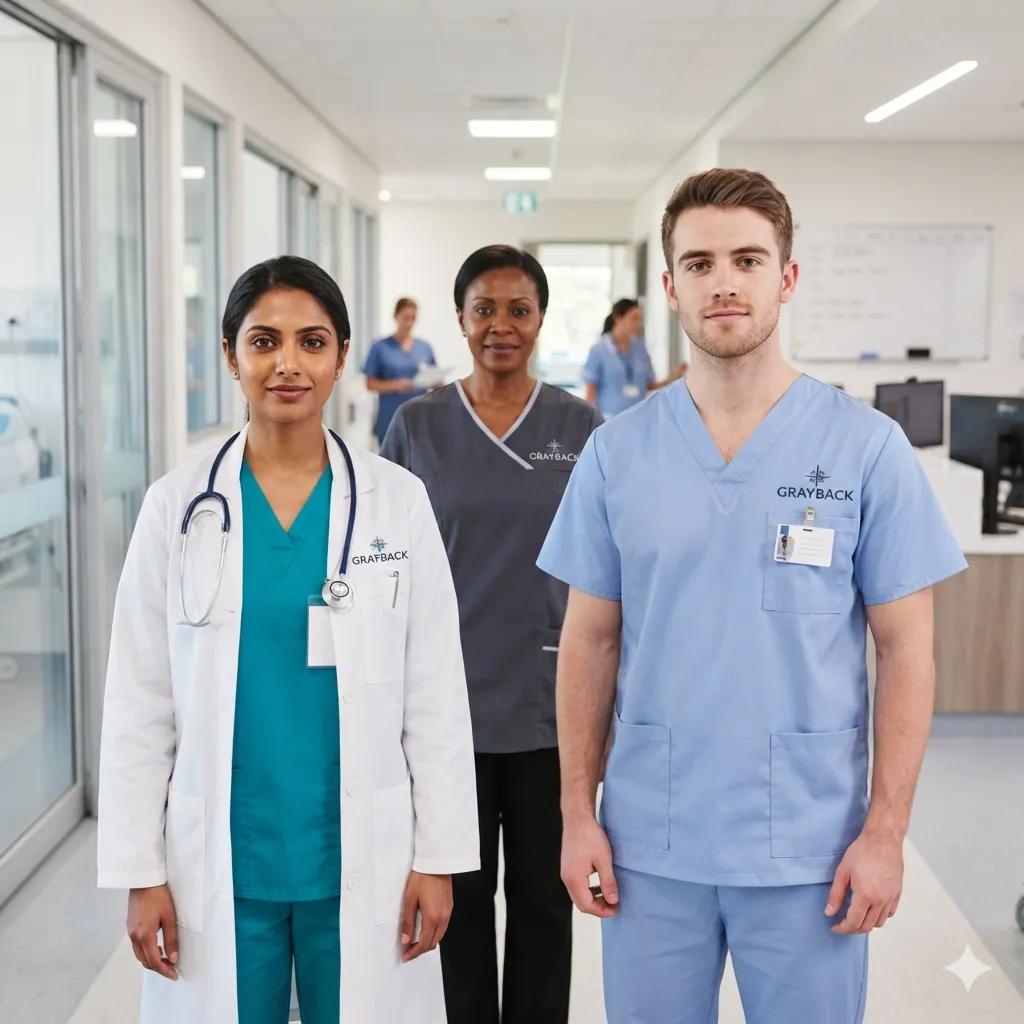 Custom Hospital Uniform Manufacturer