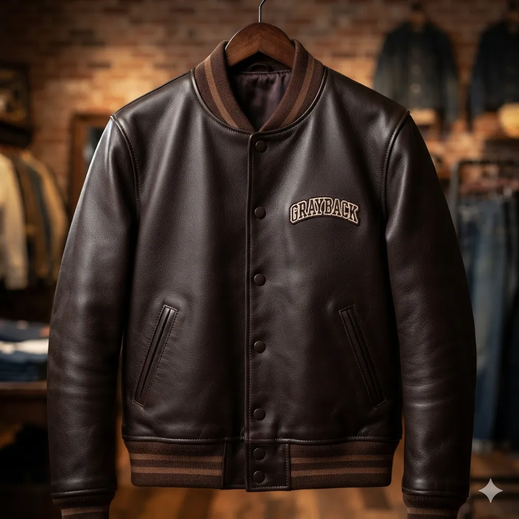 Custom Leather Varsity Jackets Manufacturer