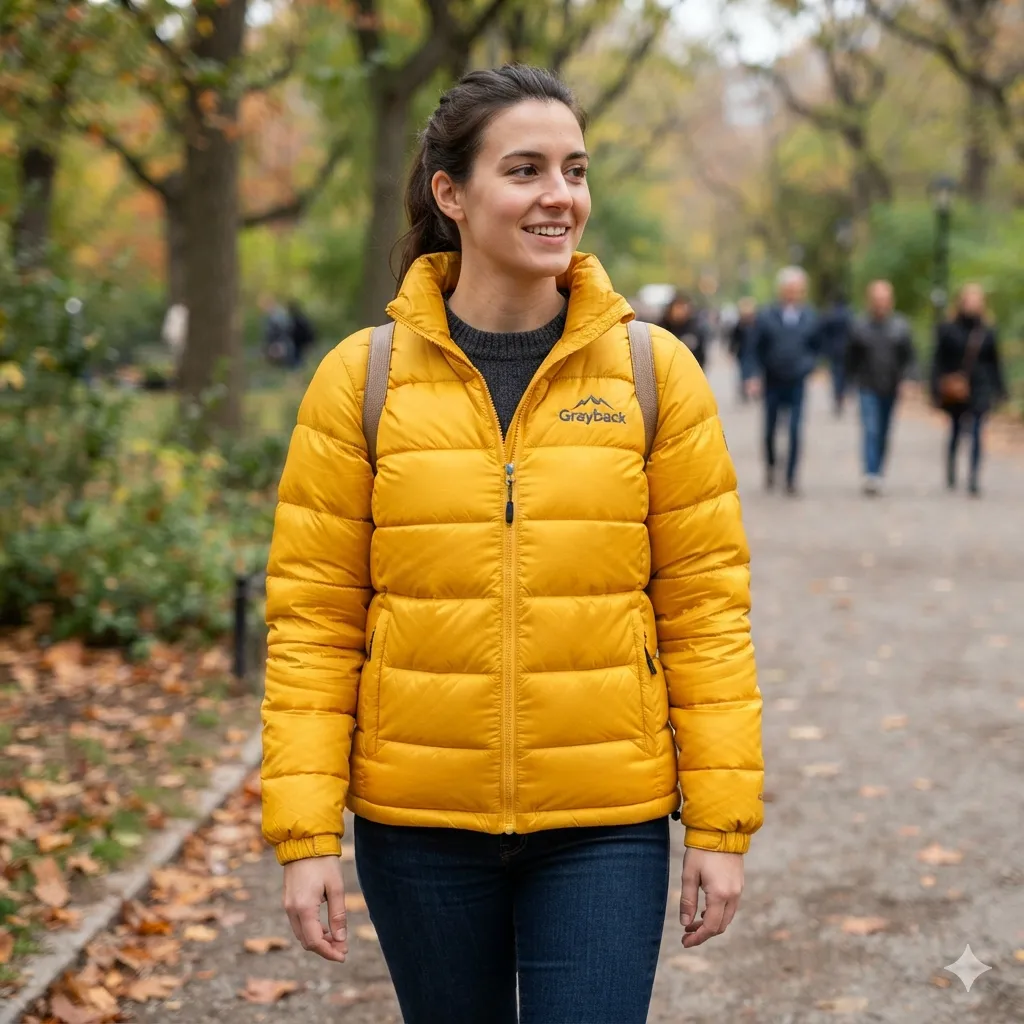 Custom Nylon Puffer Jackets Manufacturer
