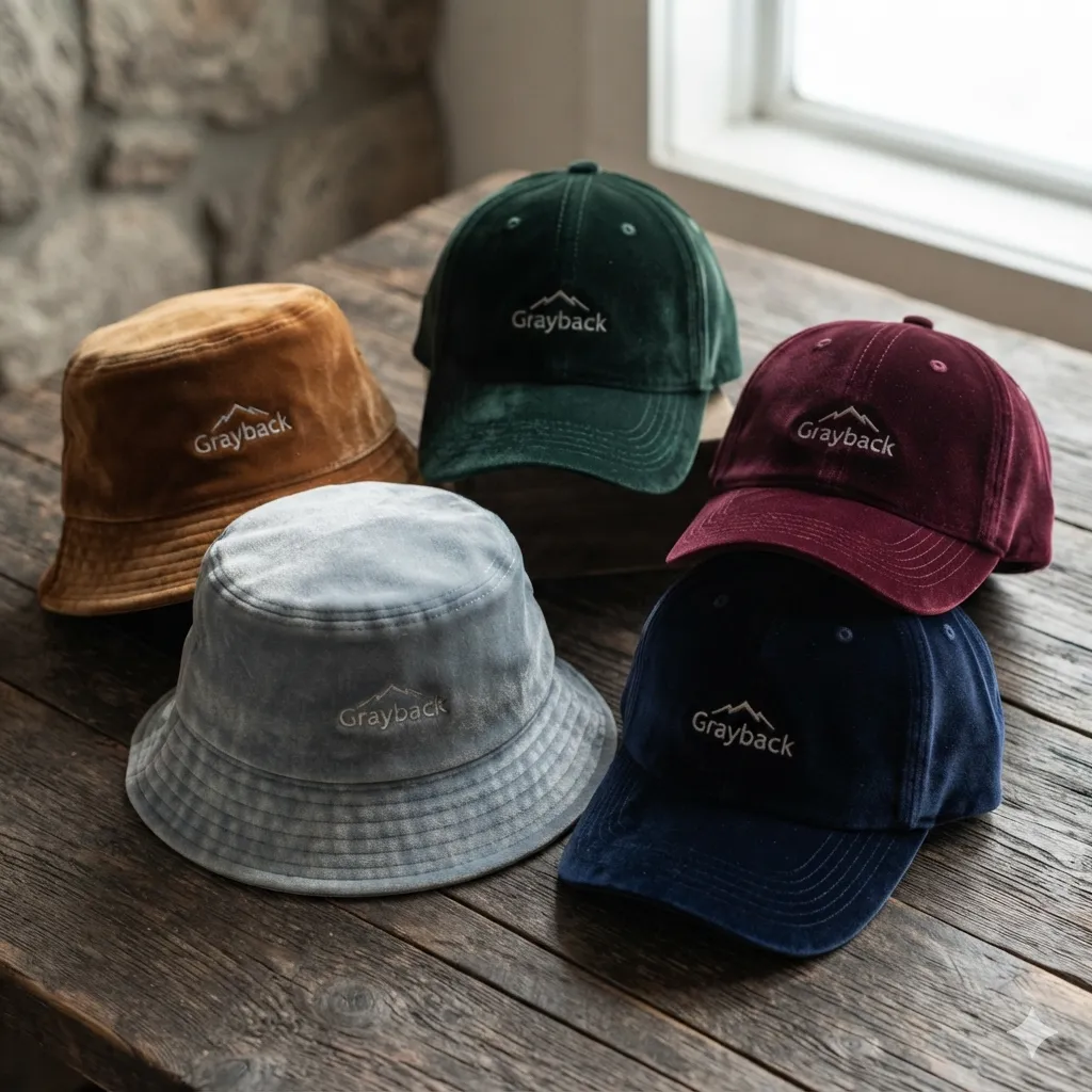 Custom Velvet Hats Manufacturer