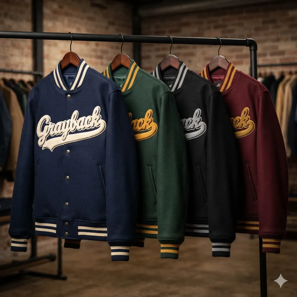 Custom Wool Varsity Jackets Manufacturer