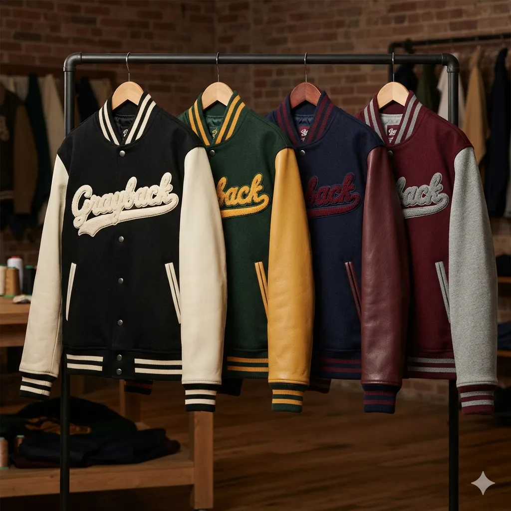 Custom bulk Letterman, Varsity Jackets Manufacturer