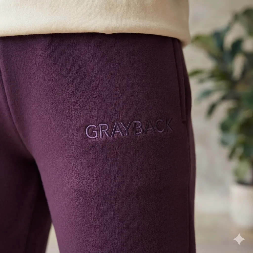 Embroidered Heavyweight Sweatpants Wholesaler
