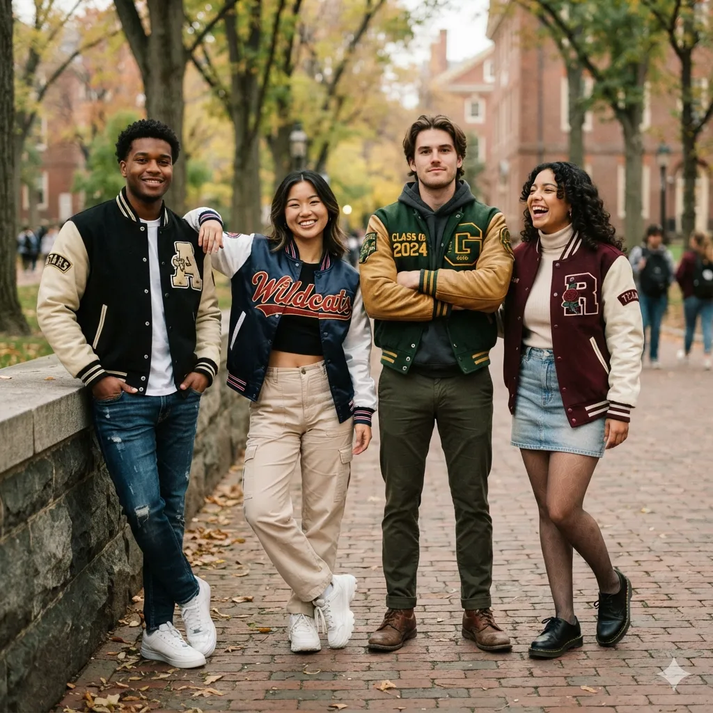 Men, Women Varsity Jackets Manufacturer