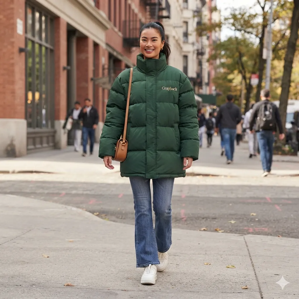 Oversize Long Puffer Jacket Manufacturer