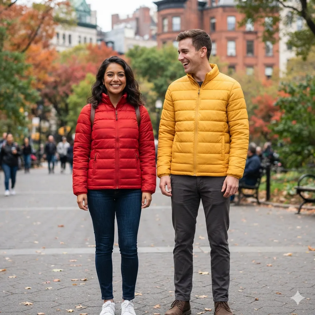 Plain Blank Puffer Jacket Manufacturer