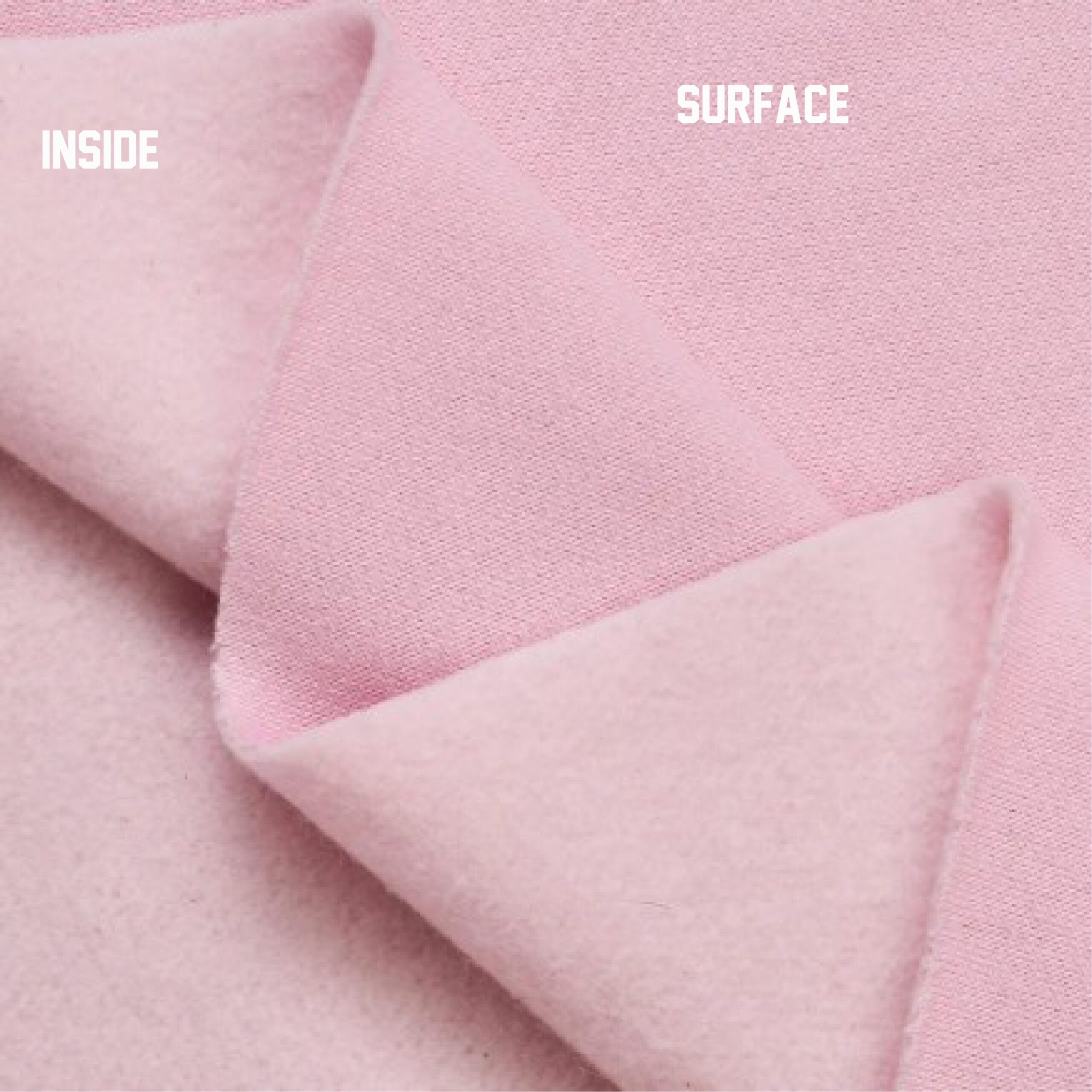 pink cotton faleece