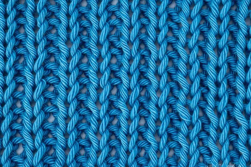 blue knitted custom clothing manufacturer
