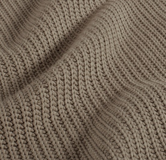 brown knitted custom clothing manufacturer