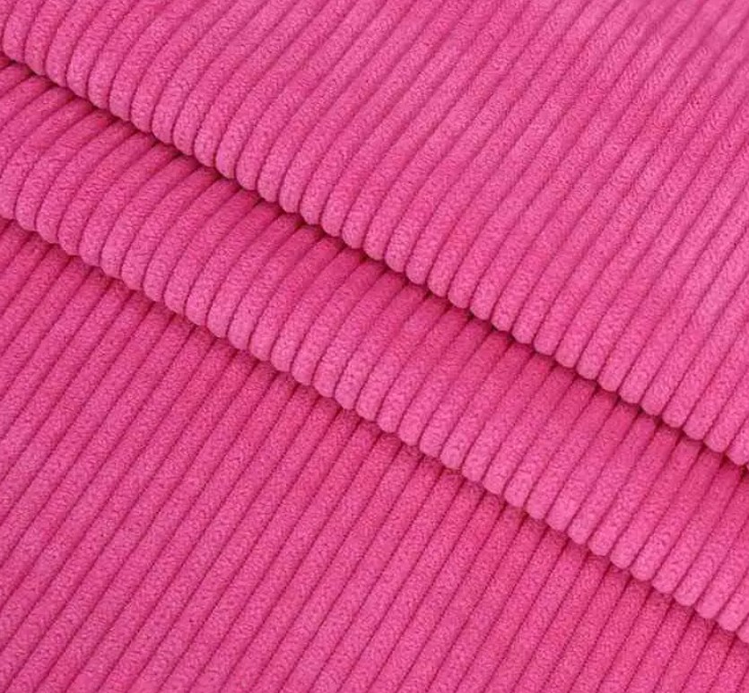 dark pink corduroy custom clothing manufacturer