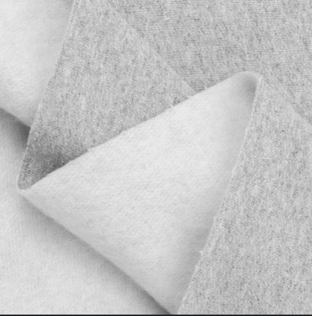 grey cotton fleece custom clothing maker