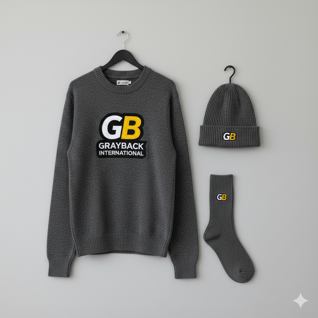 knitted wear by grayback