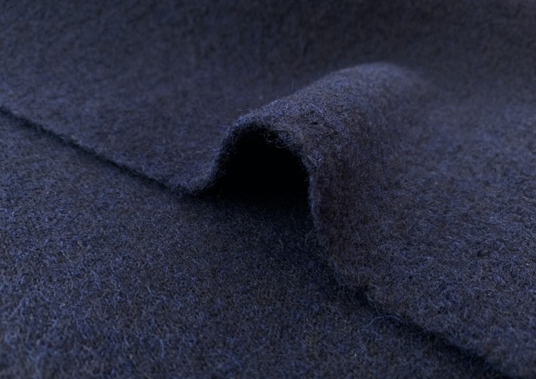 navy blue wool by custom clothing manufacturer