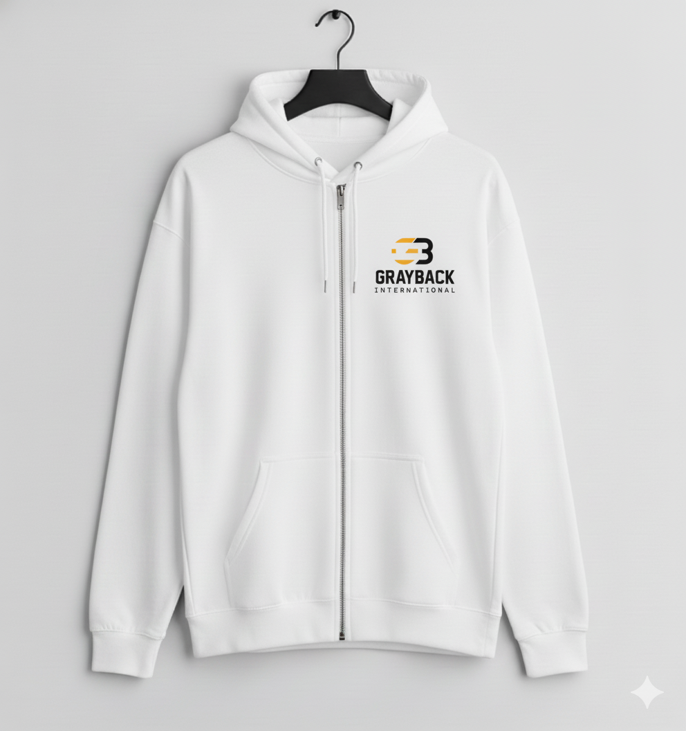 zip-up hoodie manufacturer grayback