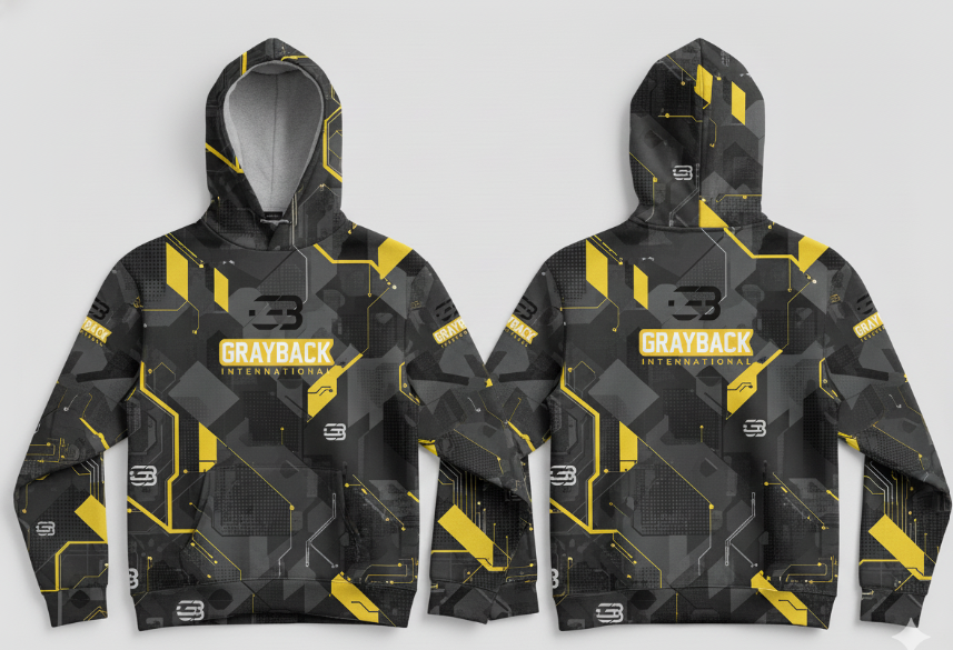 grayback sublimation hoodie