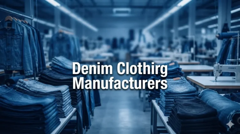 Best Denim Clothing Manufacturers