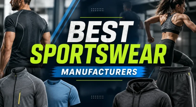 Best Sportswear Manufacturers