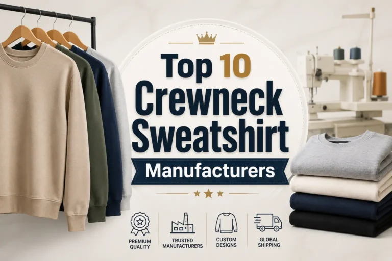Crewneck Sweatshirt Manufacturers