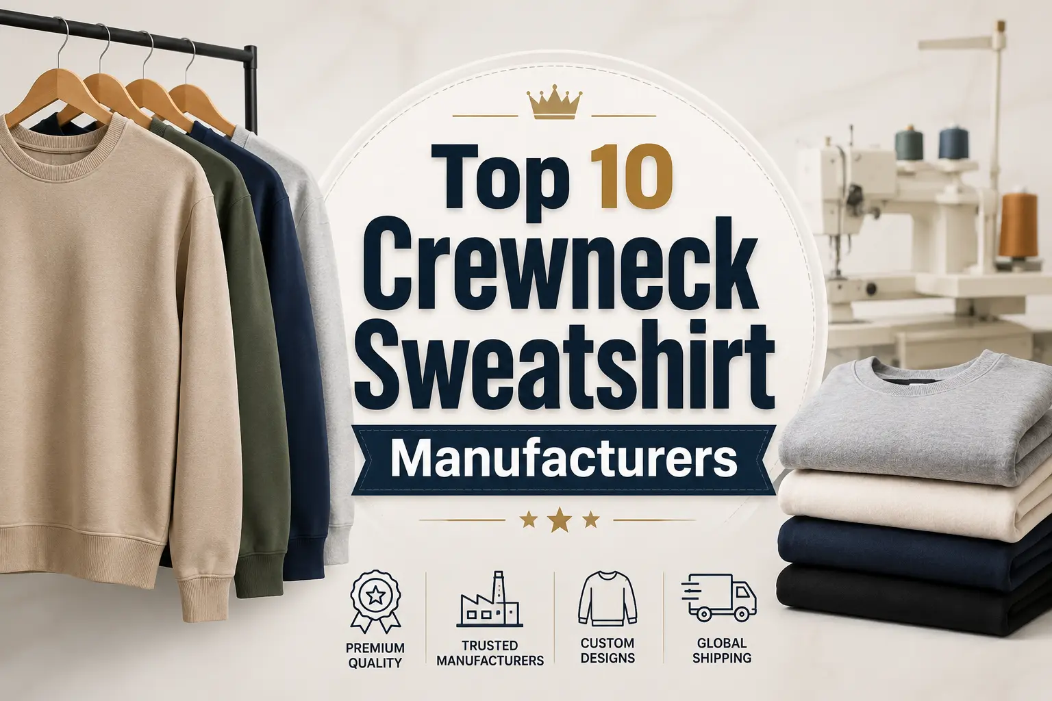 Crewneck Sweatshirt Manufacturers