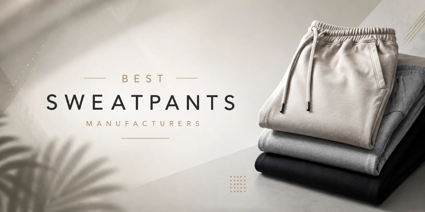 Best Custom Sweatpants Manufacturers