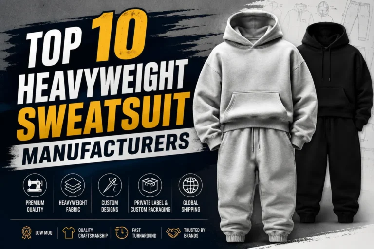 Top 10 Heavyweight Sweatsuit Manufacturers
