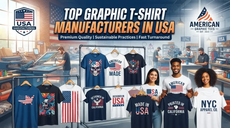 USA Graphic T-Shirts Manufacturers