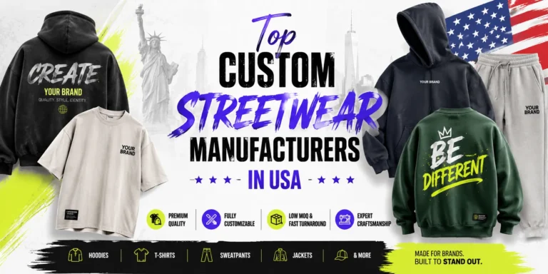 Custom Streetwear Manufacturer in USA