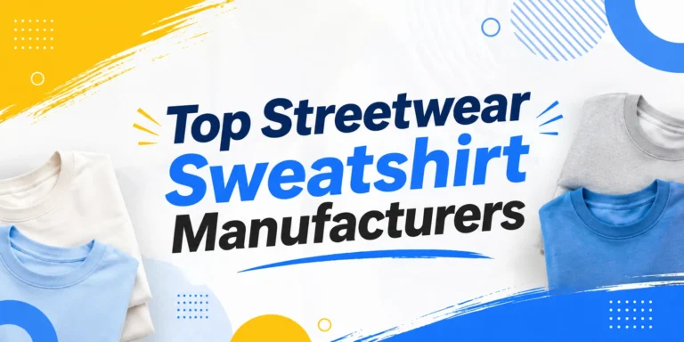 Custom Streetwear Sweatshirt Manufacturers