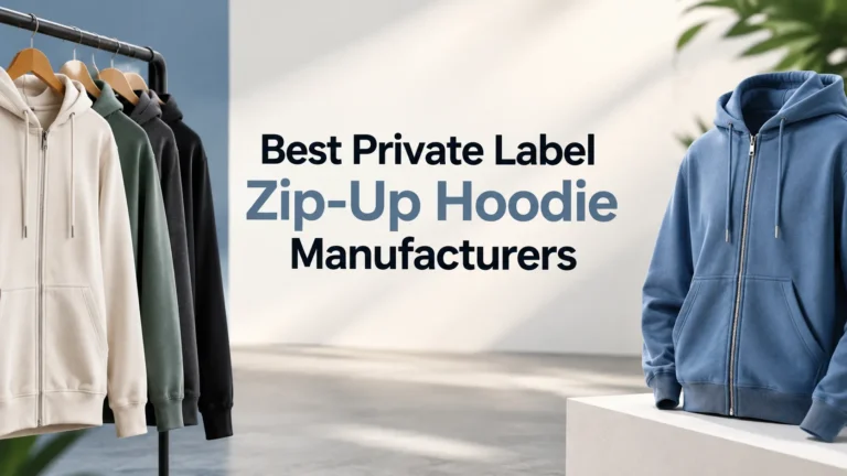 Best Private Label Zip-Up Hoodie Manufacturers