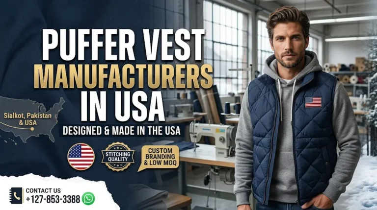 Puffer Vest Manufacturers in USA